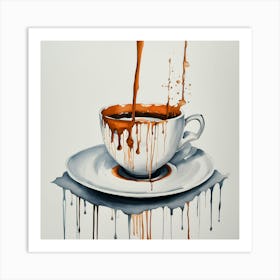 Tea Art 38 Art Print