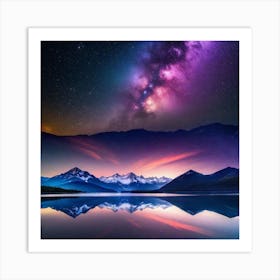 Milky Way 5 Art Print