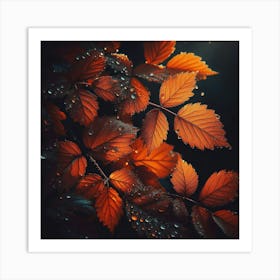 Autumn Leaves 3 Art Print