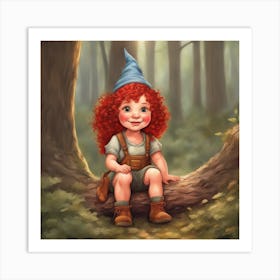 Little Red Riding Hood 1 Art Print