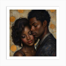 Echantedeasel 93450 African American Black Love Stylize 970 247cd5a1 5c2e 40e7 A068 7995997f0cbe Art Print