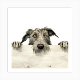 Irish Wolfhound 5 Art Print