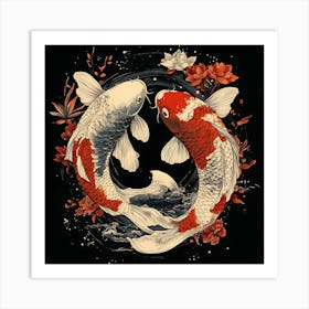 Koi Fish 6 Art Print