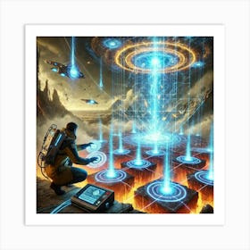 A Detailed Depiction Of The Reality Stabilization Art Print