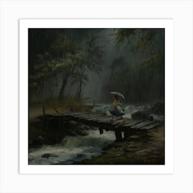 Girl Br2 Art Print