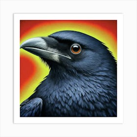 Raven 2 Art Print