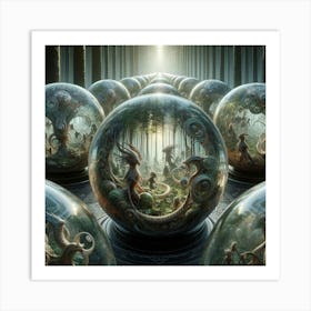 Spheres Of Life Art Print