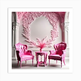 Pink Room Art Print