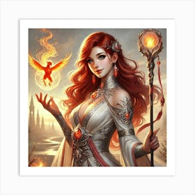 Lyra Hearthfire Art Print