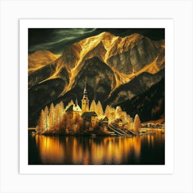 Lake Bled 1 Art Print