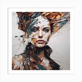 Portrait Of A Woman 4 Art Print