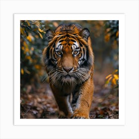 Tiger In The Forest 1 Art Print