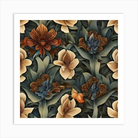 Floral Pattern Art Print