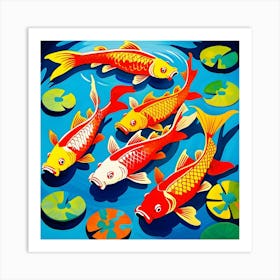 Carp Fish Art Print