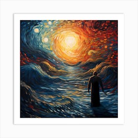 Redemption Ripples Art Print