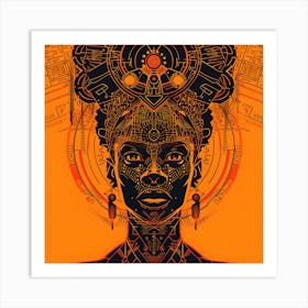 Afrofuturism 1 Art Print