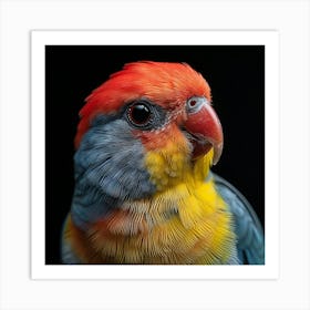 Colorful Parrot 2 Art Print