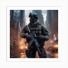 Call Of Duty 1 Art Print