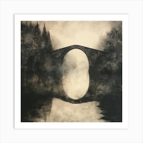 Bridge Over The Water 1 Art Print