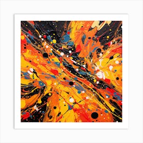 Abstract Painting 115 Art Print