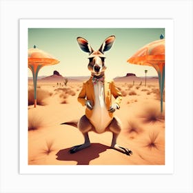 Kangaroo Art Print