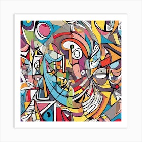 Abstract Painting 13 Art Print