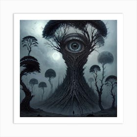 Eye Of The Forest 1 Art Print