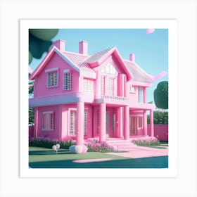Barbie Dream House (897) Art Print