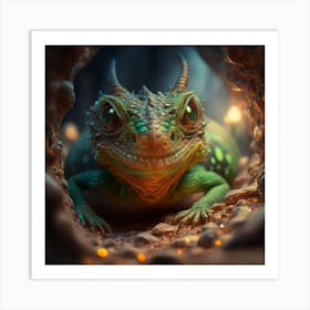 Lizard Art Print