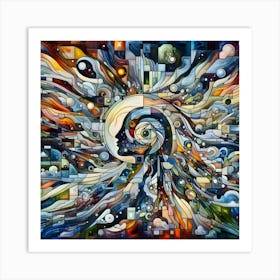 Abstract Painting 7 Art Print