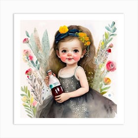 Childhood innocence 3 Art Print