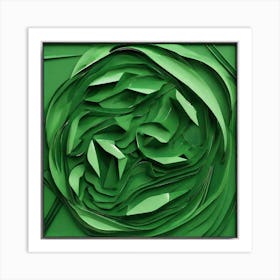 Emerald Green 2 Art Print