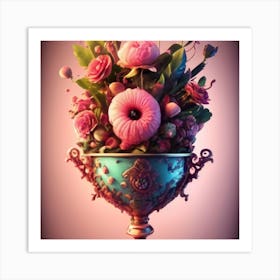 Flowers In A Vase Art Print