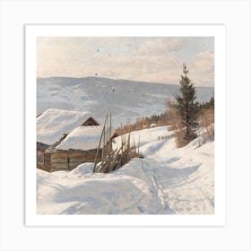 Winter Scene 2 Art Print