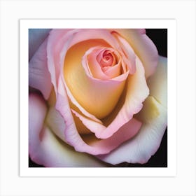 Pink Rose 1 Art Print