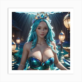 Mermaid 1 Art Print