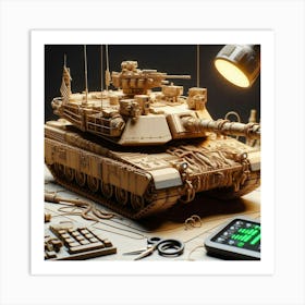 M60 Tank Art Print