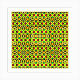 Background Pattern Geometrical Art Print