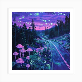 Road To The Stars Art Print