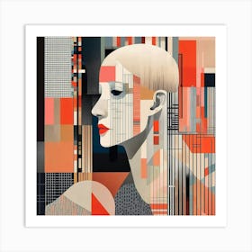 Portrait Of A Woman 8 Art Print