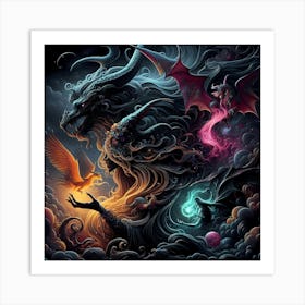 Symbiosis 2 Art Print