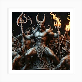 Devil 4 Art Print