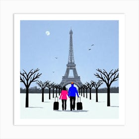 Eiffel Tower 7 Art Print