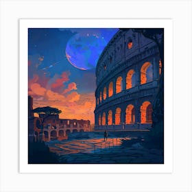 Colossion 3 Art Print