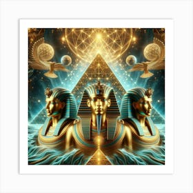 Egyptian Enchantment: Exploring the Magic of the Nile Art Print