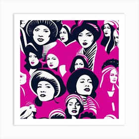 Women's March Art Print