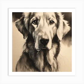 Golden Retriever 1 Art Print