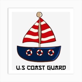 Us Coast Guard Beonp Art Print