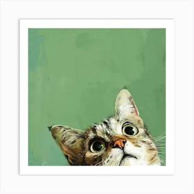 Cat Painting Art Print