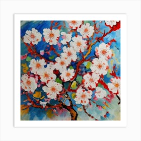 Cherry Blossom Tree 11 Art Print